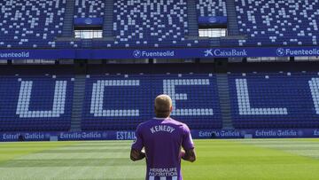 02/09/22 PRESENTACION COMO NUEVO JUGADOR DEL REAL VALLADOLID 
ROBERT KENEDY