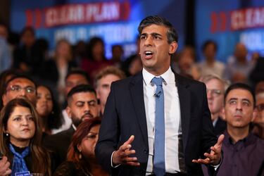 What did Rishi Sunak do before becoming a politician, what background does he have and what is his profession?