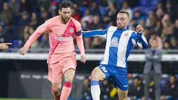 The sides for Barcelona - Espanyol LaLiga 30/3/19