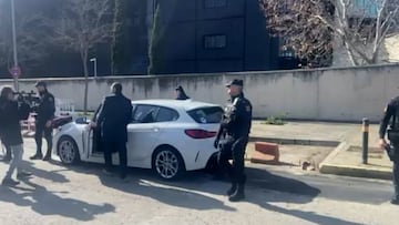 Así fue la salida de Jenni Hermoso de los juzgados tras declarar por el beso de Rubiales