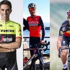 Los ciclistas muestran su nueva piel: Contador, Sagan, Nibali...