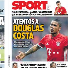 Otro nombre más en la lista del Barça: Douglas Costa