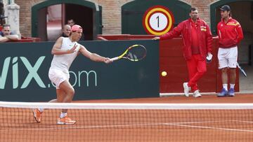 Nadal ya luce número uno en la Plaza de Toros de Valencia