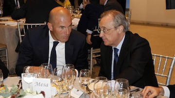 Zidane: "Si el presidente dice que hay obras, es que hay obras"