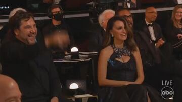 Bardem y Pen¨¦lope en los Oscar