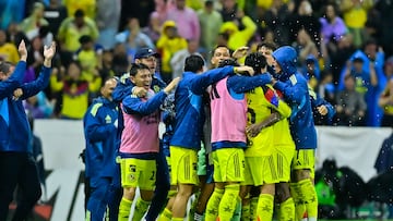 during the 6th round match between Atlas and America as part of the Liga BBVA MX, Torneo Apertura 2025 at Jalisco Stadium, on August 24, 2025 in Guadalajara, Jalisco, Mexico.