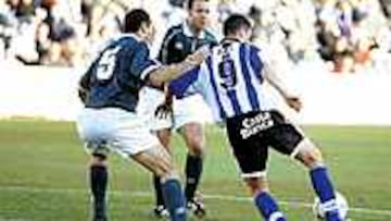 <B>POLÉMICA</B>. El hércules considera legal llevar publicidad en la parte trasera del pantalón.