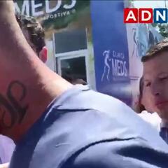 "Son muchos": Parraguez y su sorpresa ante asedio de la prensa