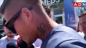 "Son muchos": Parraguez y su sorpresa ante asedio de la prensa