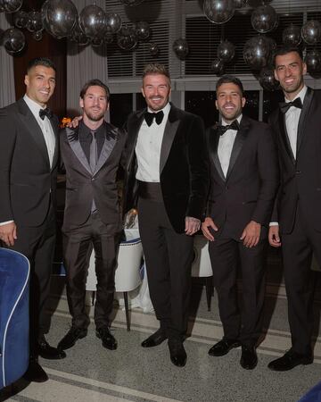 La impresionante fiesta de cumplea?os de David Beckham llena de famosos