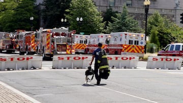 Lawmakers and staff on Capitol Hill have been ordered to evacuate due to a possible bomb threat after a suspicious van was seen at the Library of Congress