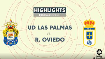 Resumen y gol de Las Palmas vs. Oviedo, jornada 35 de la Liga Smartbank