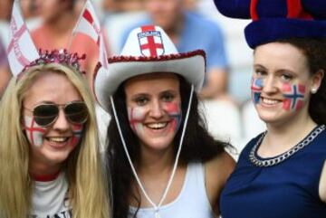 Inglaterra-Islandia en imágenes