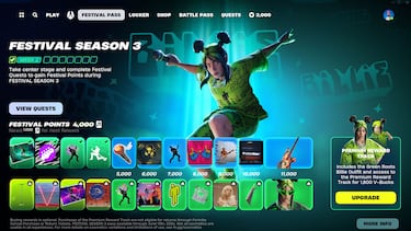 Billie Eilish is coming to Fortnite Festival Season 3 with a new outfit and songs