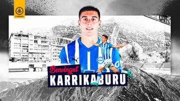 Cambio de cromos en el Andorra: llega Karrikaburu y sale Manu Nieto