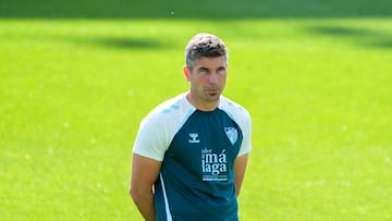 Entrenamiento Málaga CF. Funes.