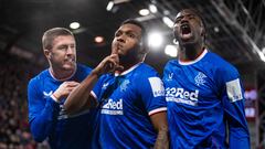 Alfredo Morelos, delantero colombiano de Rangers