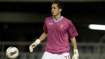 <b>FELINO. </b>Javi Jiménez encadena dos partidos sin encajar un gol.