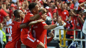 Am&eacute;rica de Cali venci&oacute; a Nacional en el Pascual Guerrero