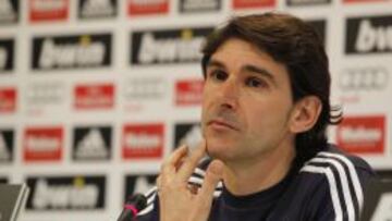 Karanka, en sala de prensa.