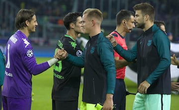 Borussia MGladbach -Barcelona en imágenes