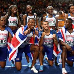 Gran Bretaña arrasa con 'estilo Jamaica' en la velocidad corta