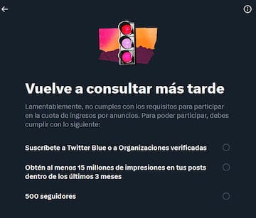 Twitter monetización