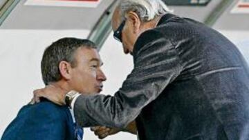 <b>AMIGO EN APUROS. </b>La continuidad de Clemente en Murcia parece insostenible de no ser por Samper.