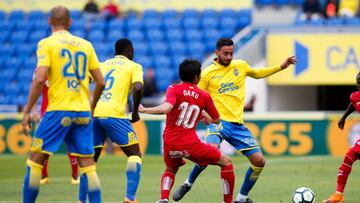 Las Palmas - Getafe en directo: LaLiga Santander, jornada 36