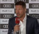 Simeone: "No sabemos si Diego Costa vendrá finalmente"