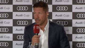 Simeone: "No sabemos si Diego Costa vendrá finalmente"