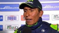 Nairo lidera la general de la Tirreno Adriático; Urán es tercero