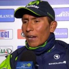 Nairo lidera la general de la Tirreno Adriático; Urán es tercero