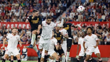 Uno de los últimos Sevilla-Real Madrid.