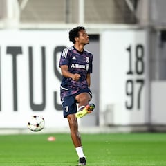 Cuadrado, en duda para el reinicio de la Serie A