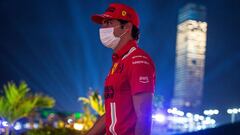 Carlos Sainz (Ferrari). Yeda, Arabia Saud&iacute;. F1 2021.