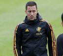 Hazard se prueba ante Modric