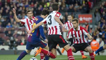 Los leones ante el Barça.