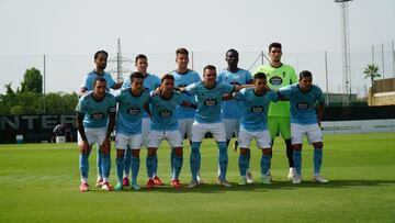 Once inicial del Celta en el amistoso contra el Atl&eacute;tico Sanluque&ntilde;o en Marbella. 