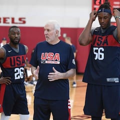 Así es la selección de EE UU que jugará contra España