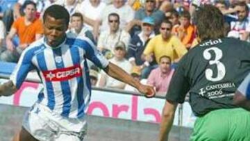 <B>Y EL GETAFE.</B> El Recreativo había llegado a un acuerdo con el Getafe para el traspaso de Uche al final de la presente campaña.