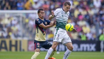 América - Santos (2-2): Resumen del partido y goles