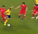 El penal de la polémica en el partido entre Turquía y Suecia