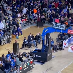 ¡Sainete en el Palau! Vean la que montó el entrenador del Efes