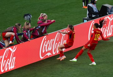 Mariona scored the penalty against the Netherlands to make it 1-0 to Spain.