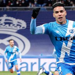 Falcao, efectivo: Gol en derrota del Rayo ante Real Madrid