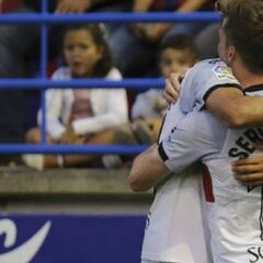 Juan Carlos comienza a brillar con el Huesca