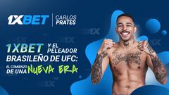 1xBet llega al octágono: la estrella latinoamericana de UFC Carlos Prates es el nuevo embajador de la marca
