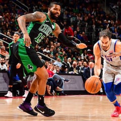 Los Pistons toman revancha con Calderón cada vez más presente