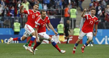 Dzyuba marcó el 3-0.